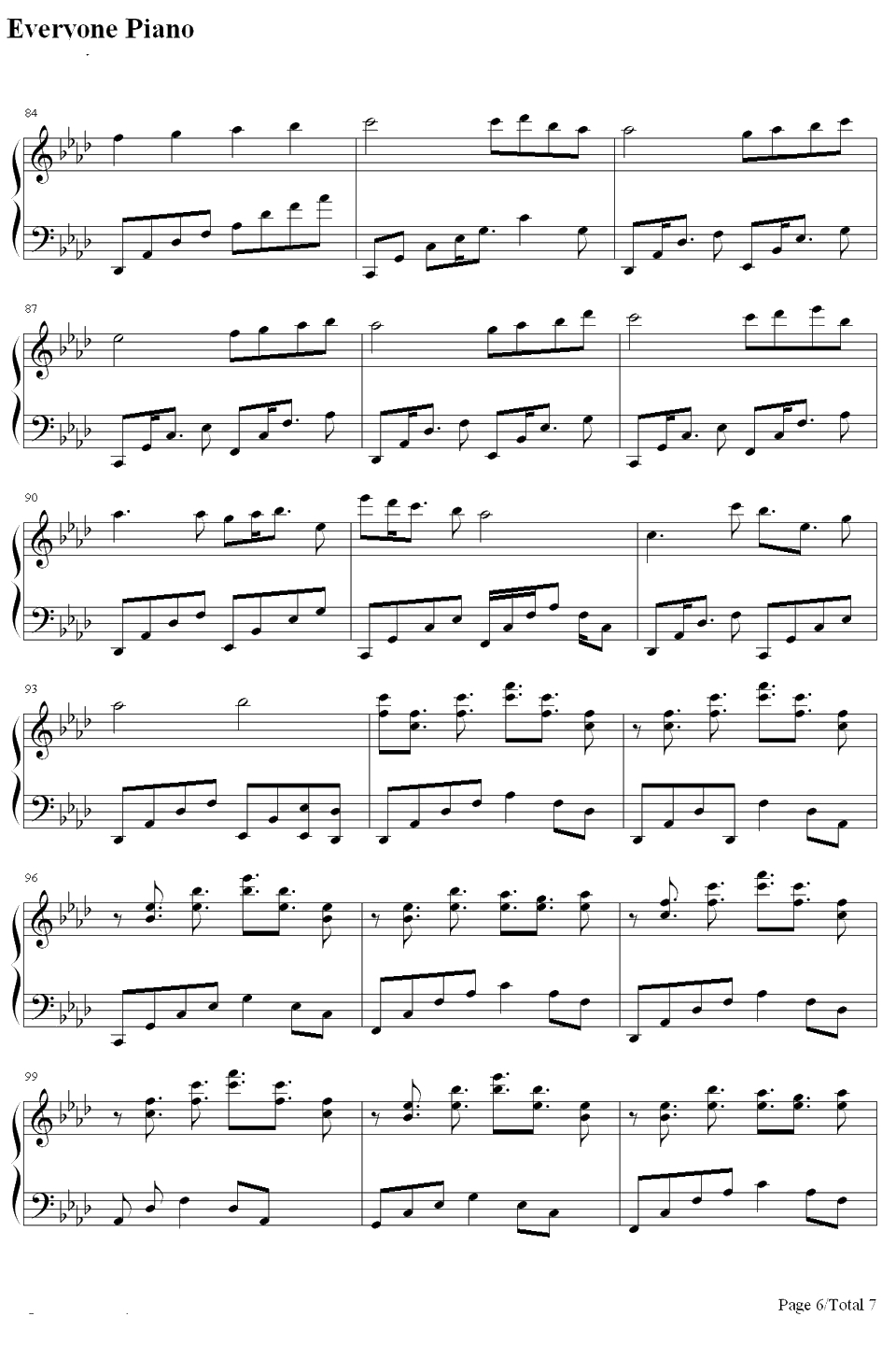 梦、时々钢琴谱-触手猴6