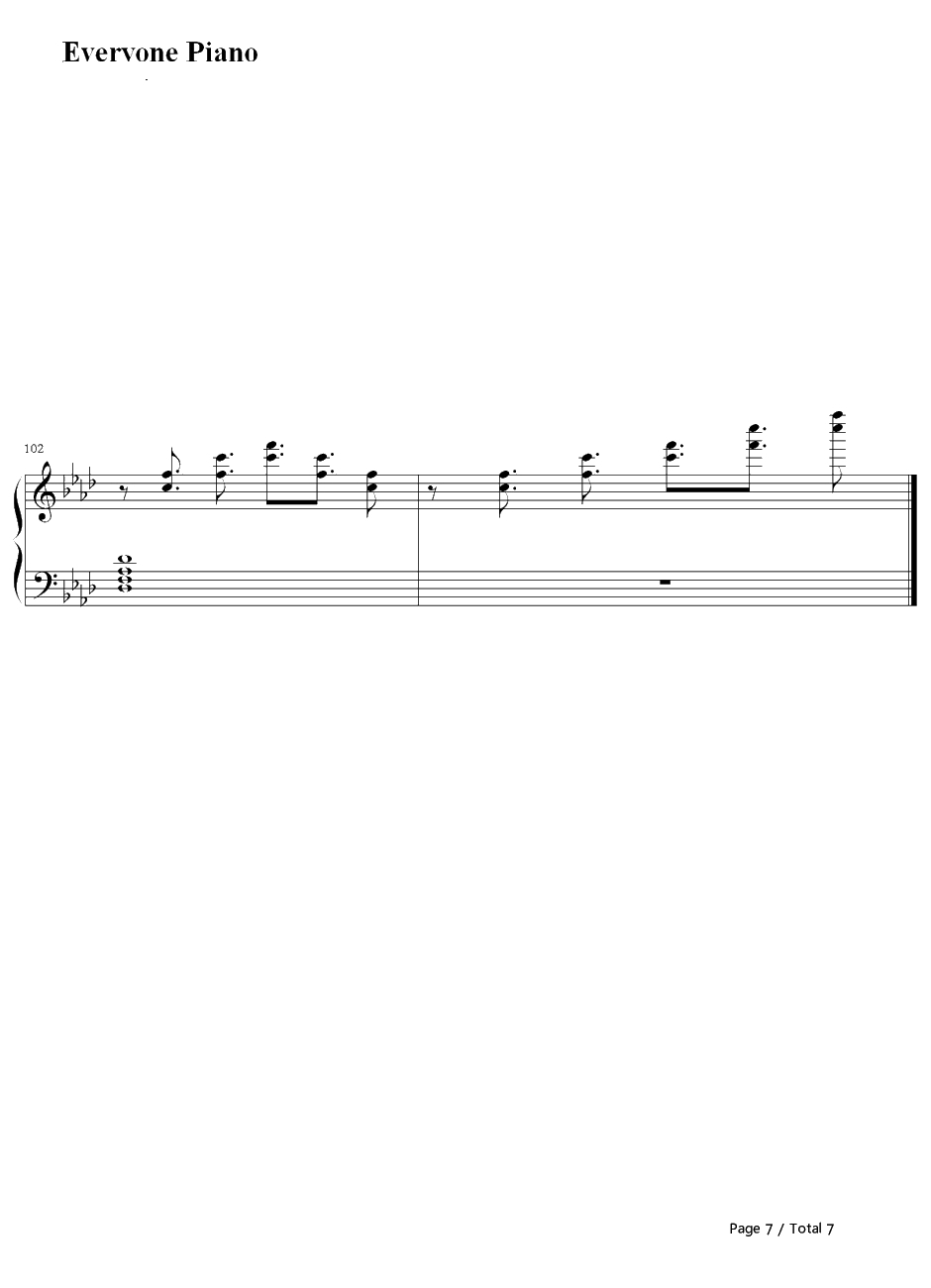 梦、时々钢琴谱-触手猴7