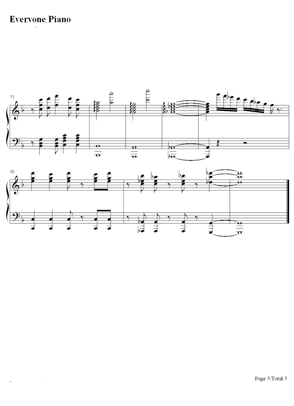 12の34で泣いてwith涙四姉妹钢琴谱-恵比寿マスカッツ5