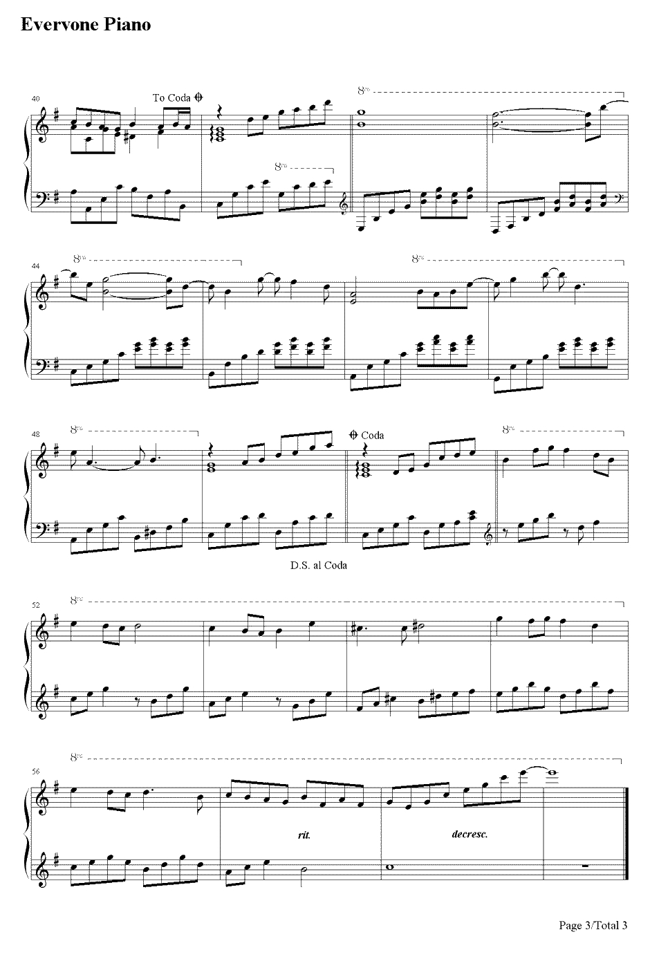 泪的物语钢琴谱-有里知花3