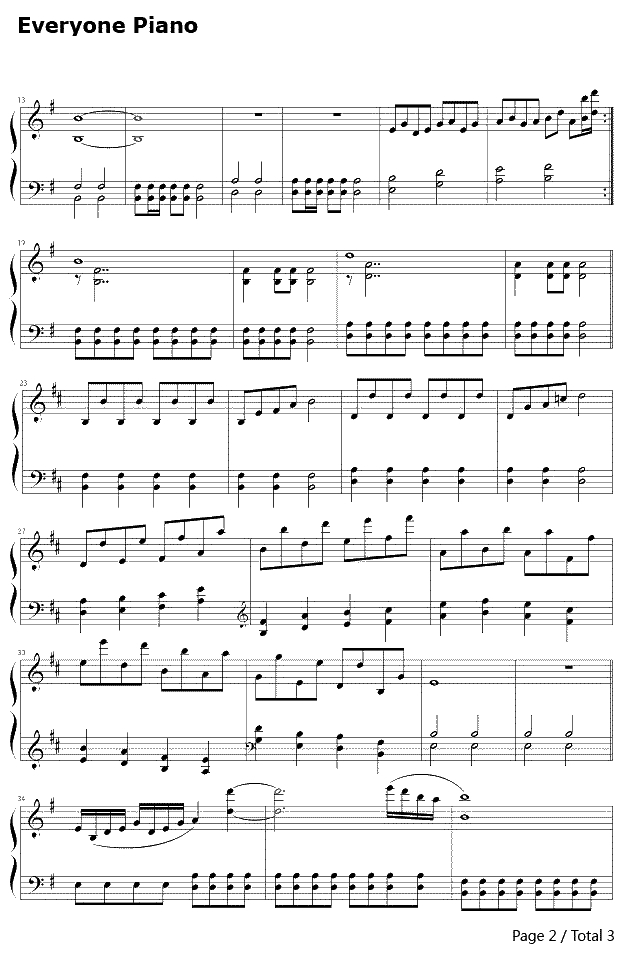 忐忑钢琴谱-龚琳娜-忐忑2