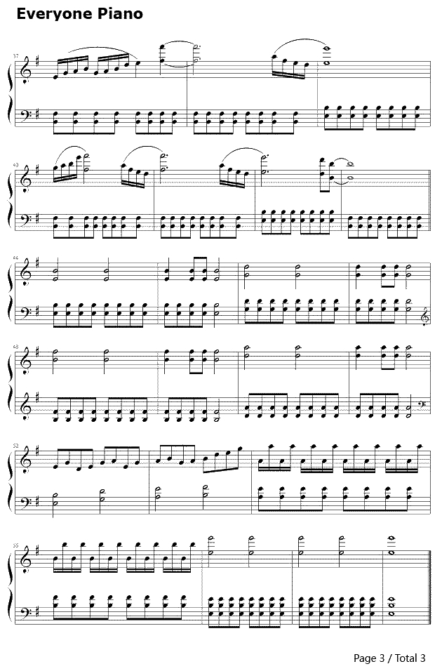 忐忑钢琴谱-龚琳娜-忐忑3