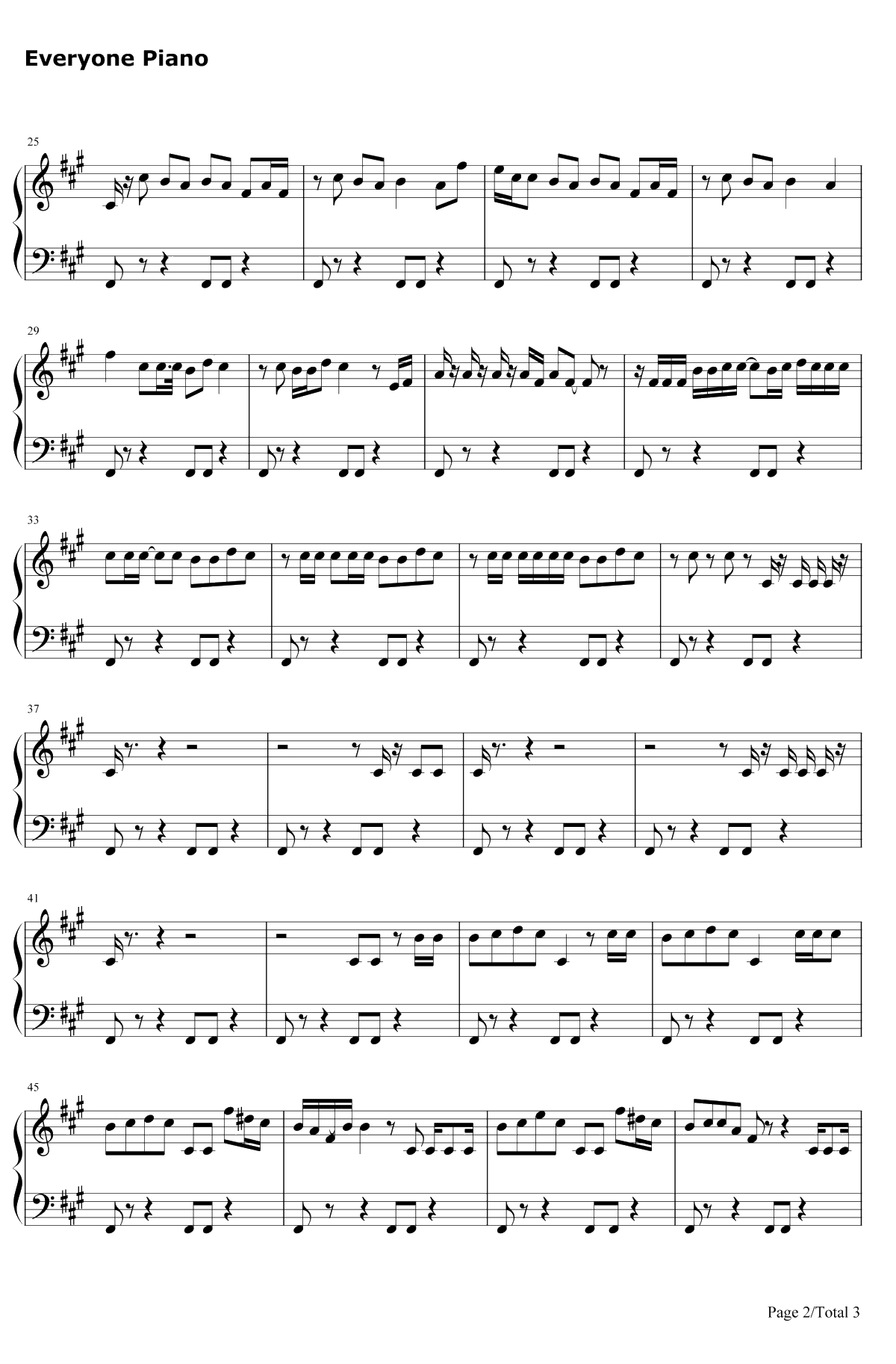 Talk Dirty钢琴谱-JasonDerulo2