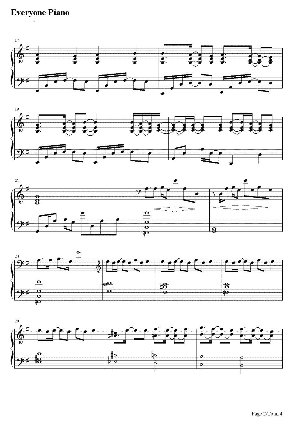 for real生者的赞歌伴奏钢琴谱-徳山秀典-最游记主题曲2