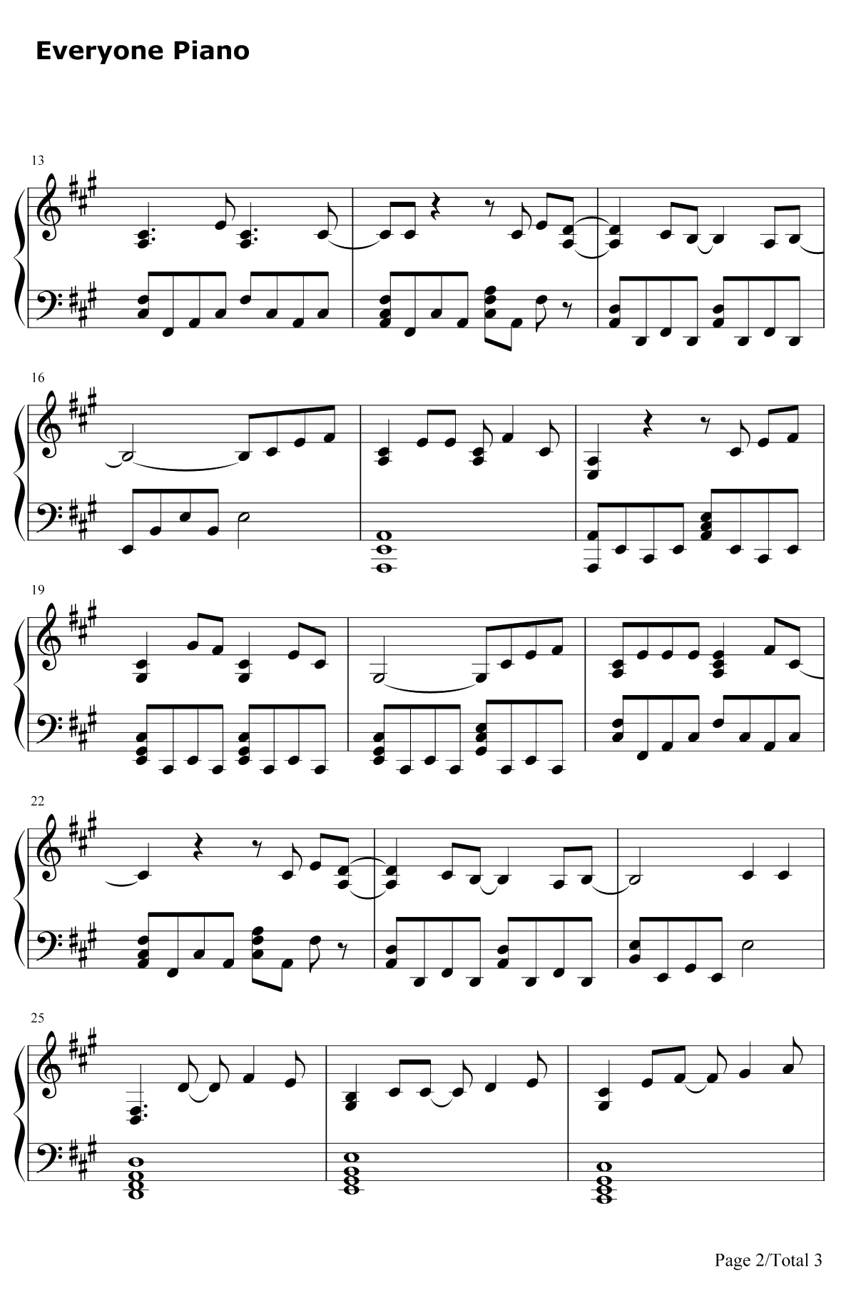 Young Girls钢琴谱-BrunoMars2