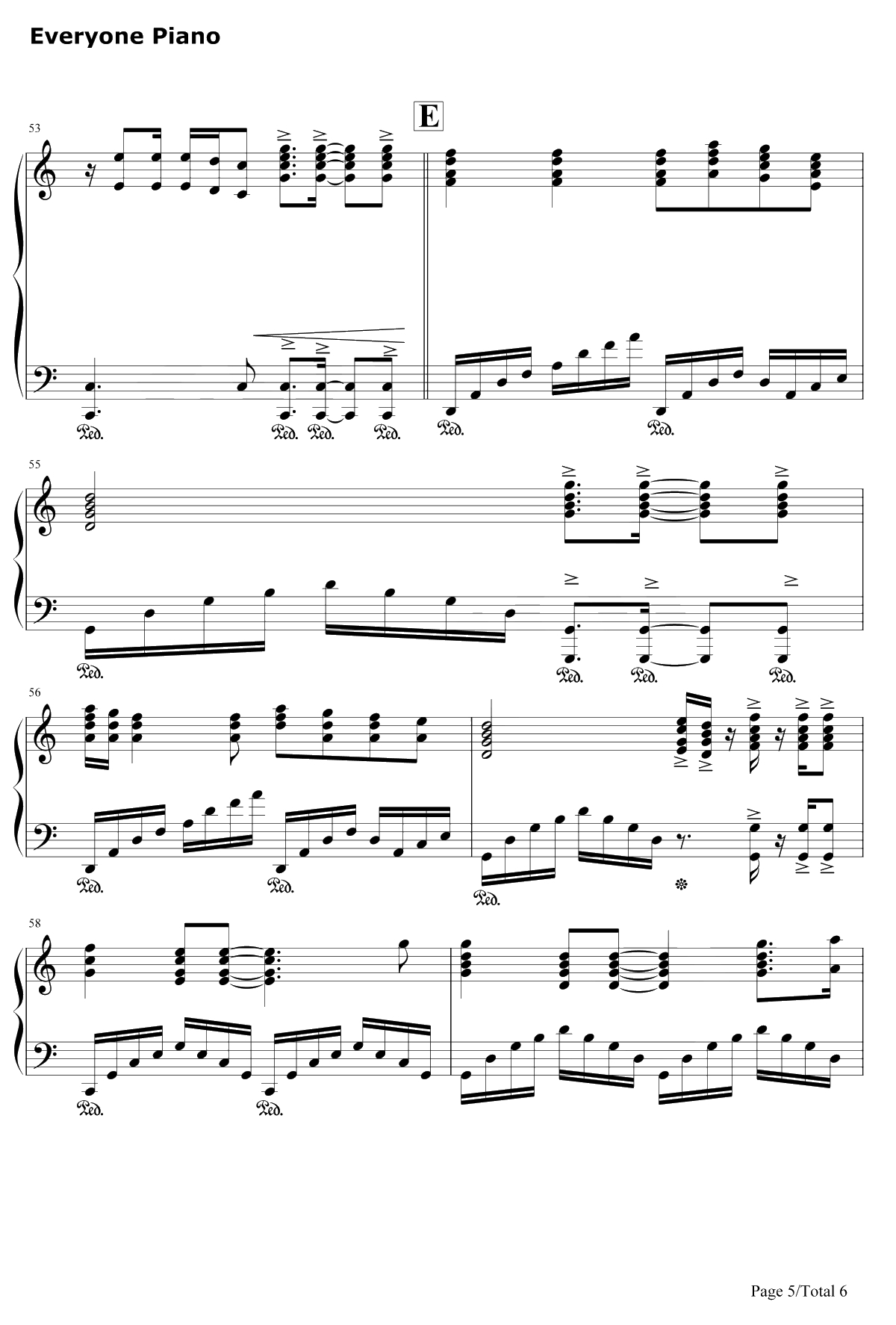 (Everything I Do)Do It for You钢琴谱-布莱恩•亚当斯-罗宾汉主题曲5