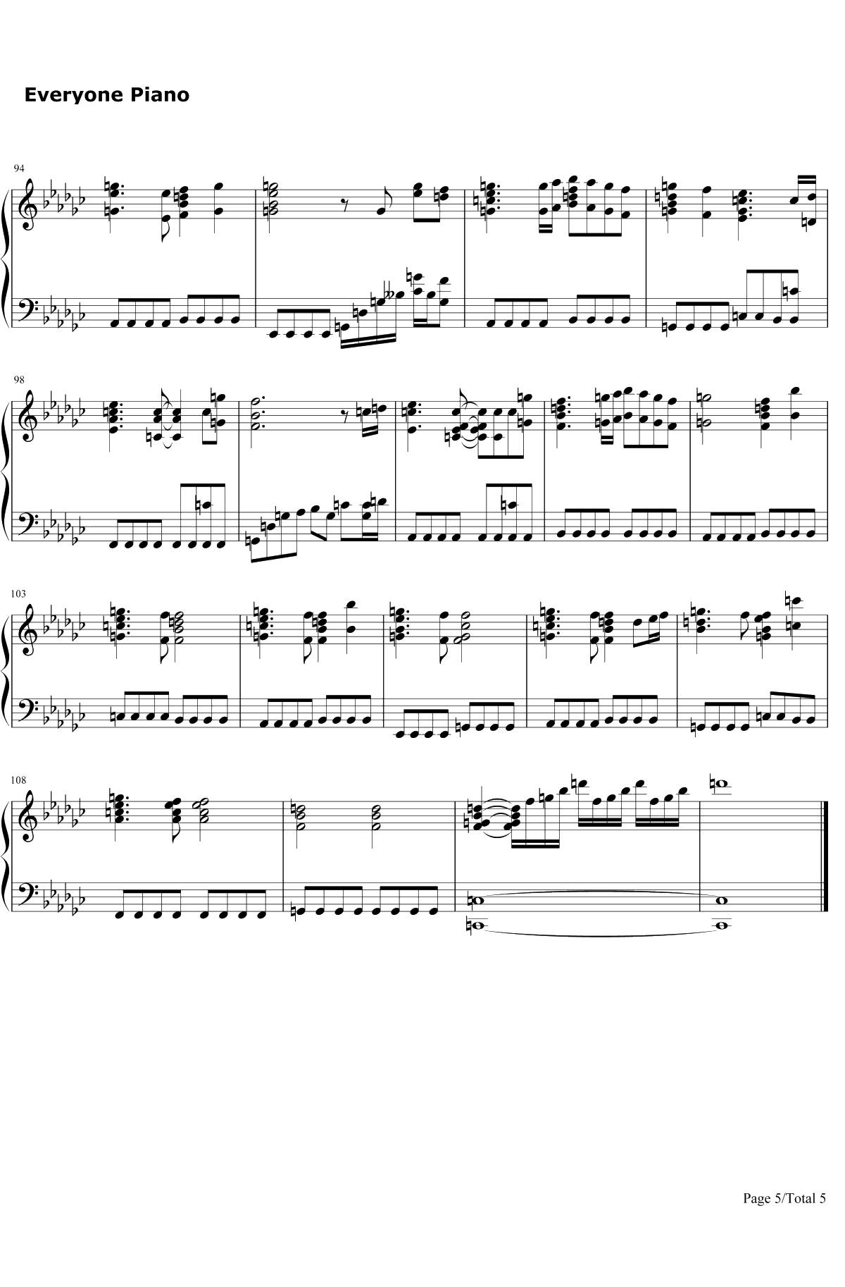 Vestige钢琴谱-T.M.Revolution-ヴェスティージ-机动战士高达SEEDDESTINYOST5