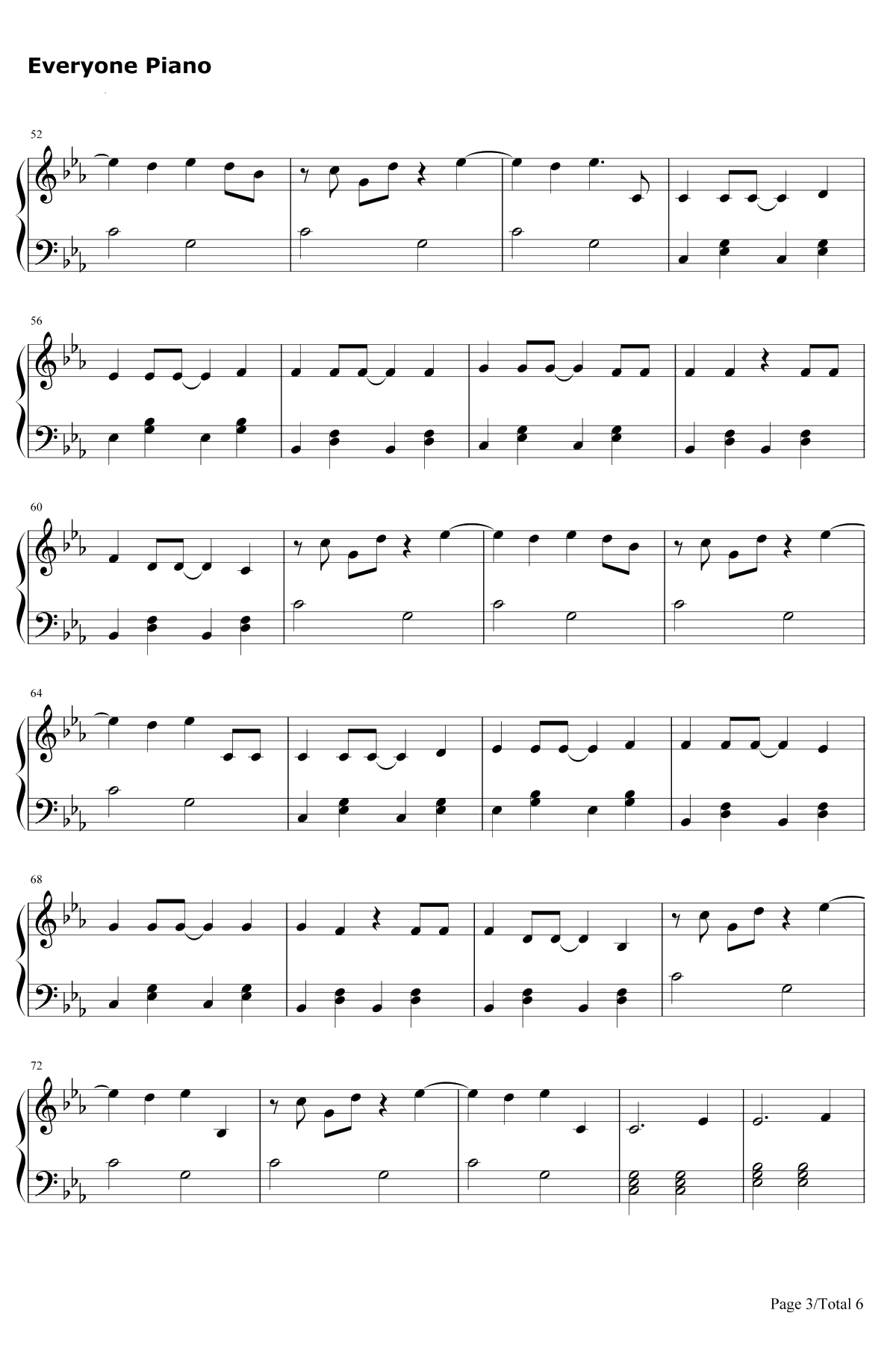 Jolene钢琴谱-MileyCyrus3