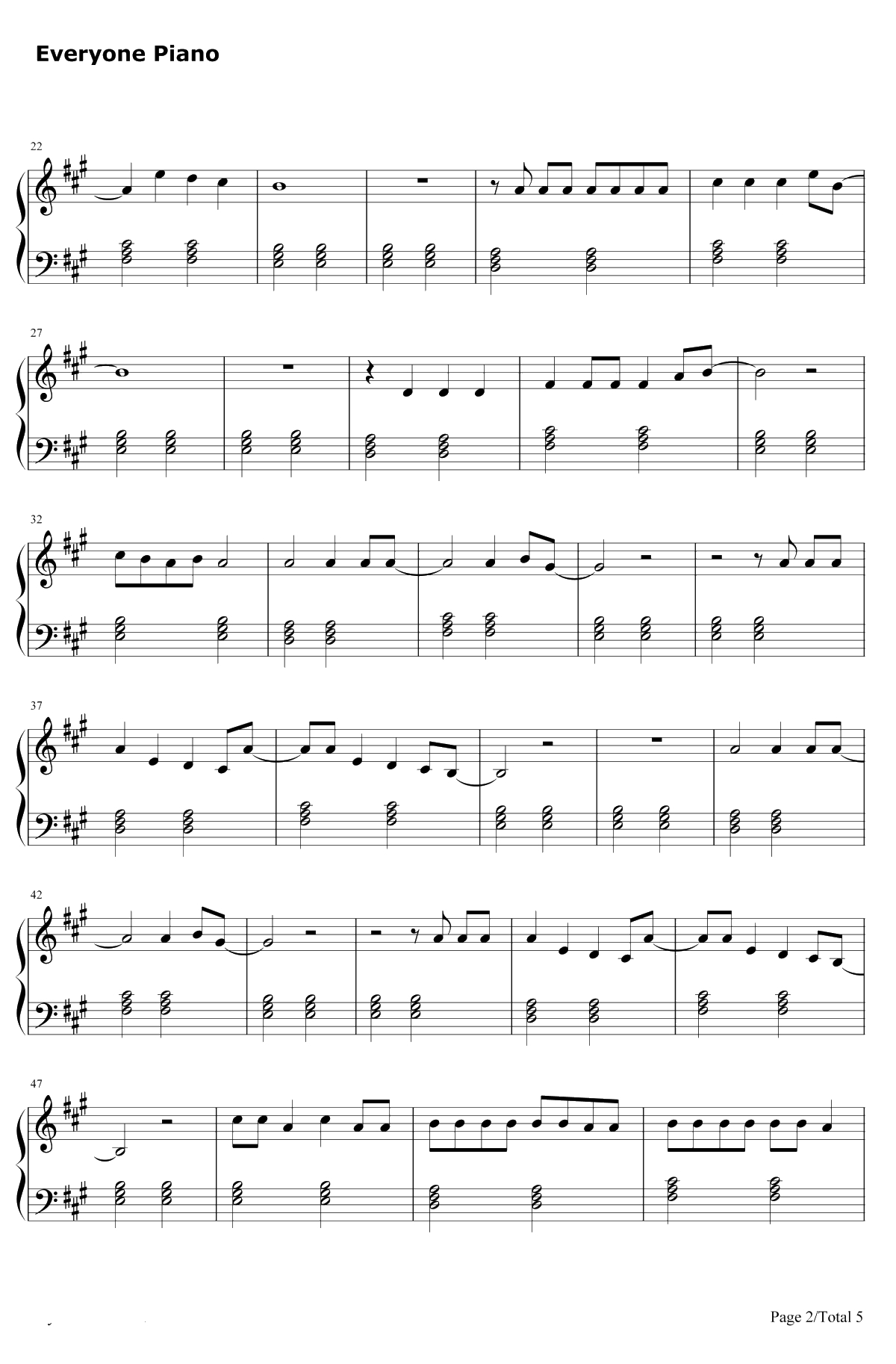 Change Your Life钢琴谱-LittleMix2