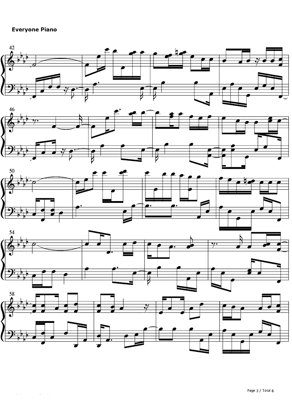 Drunk in Love钢琴谱-Beyonce3