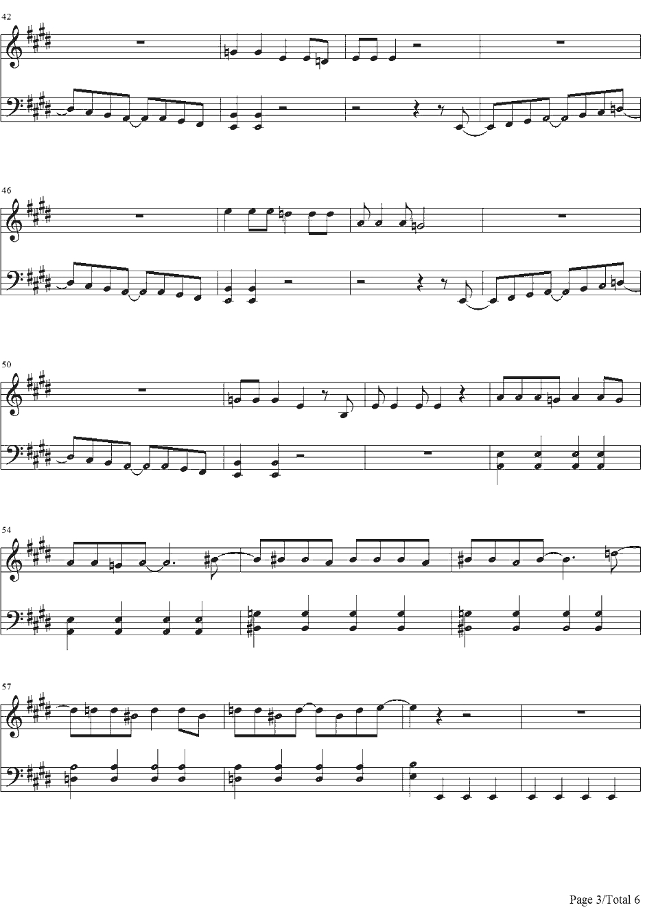 Midnight Memories钢琴谱-OneDirection3