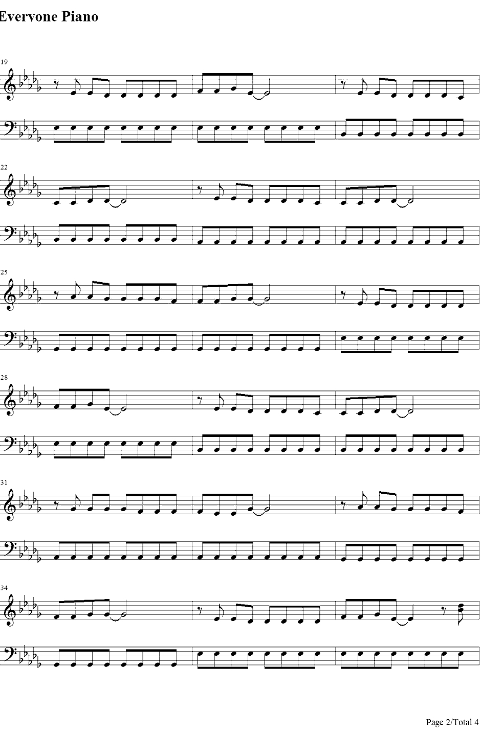 Instant Crush钢琴谱-DaftPunk2