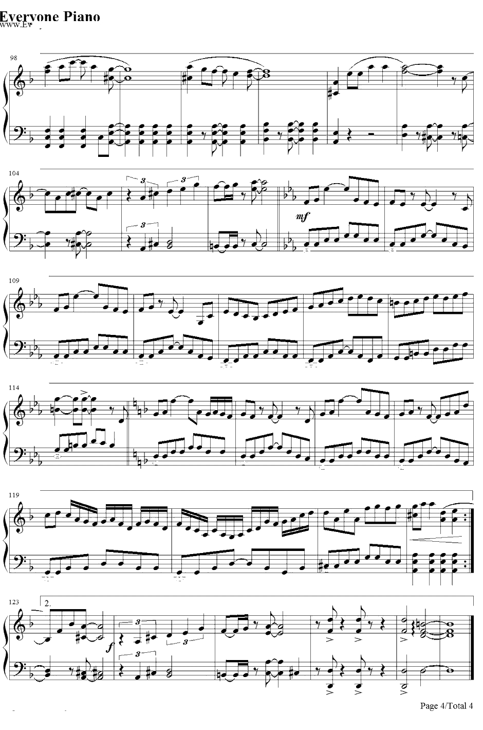 ハート・エレキ钢琴谱-AKB484