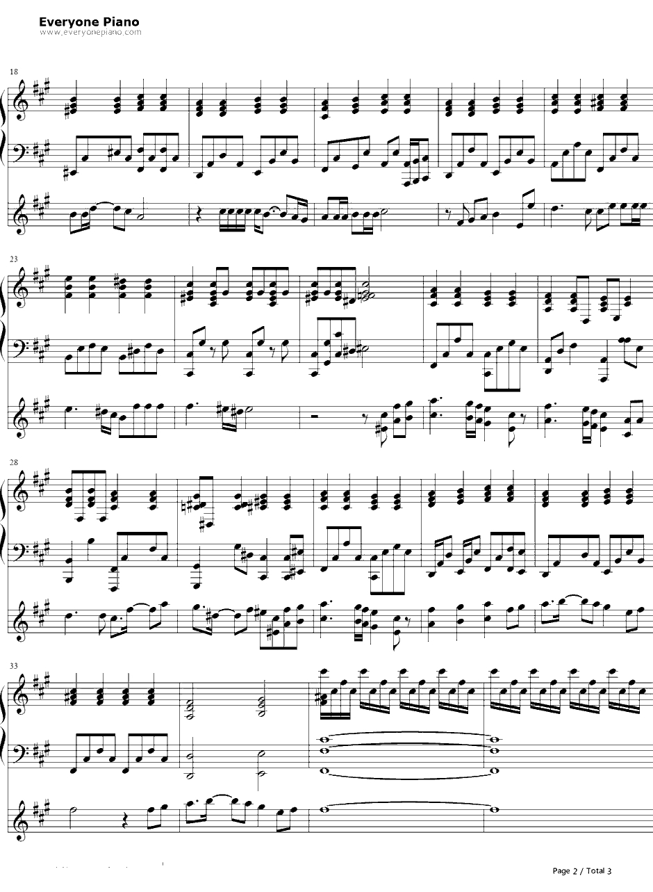 明日もし君が壊れても钢琴谱-Zard-游戏王片尾曲2