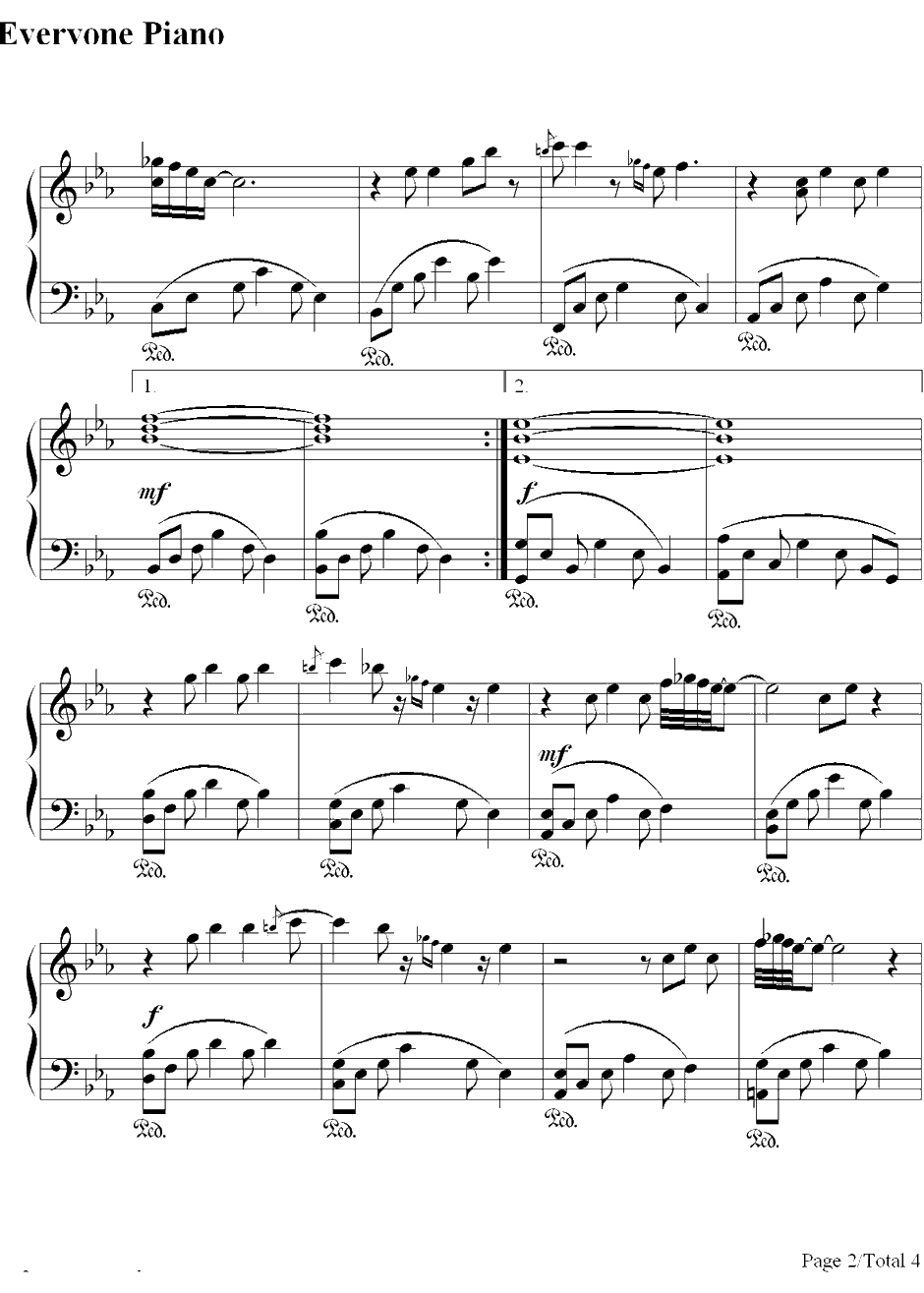 Your Song钢琴谱-EltonJohn2