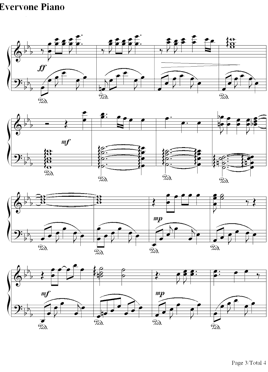 Your Song钢琴谱-EltonJohn3