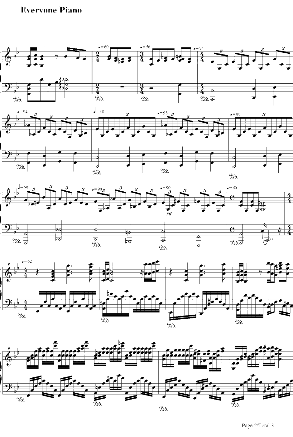 All by Myself钢琴谱-CelineDion2