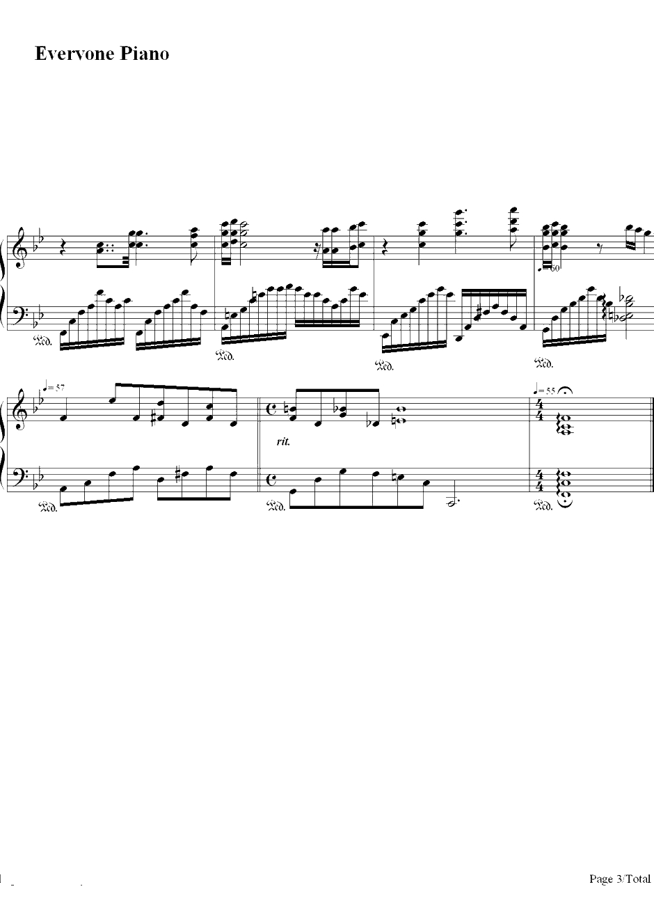 All by Myself钢琴谱-CelineDion3