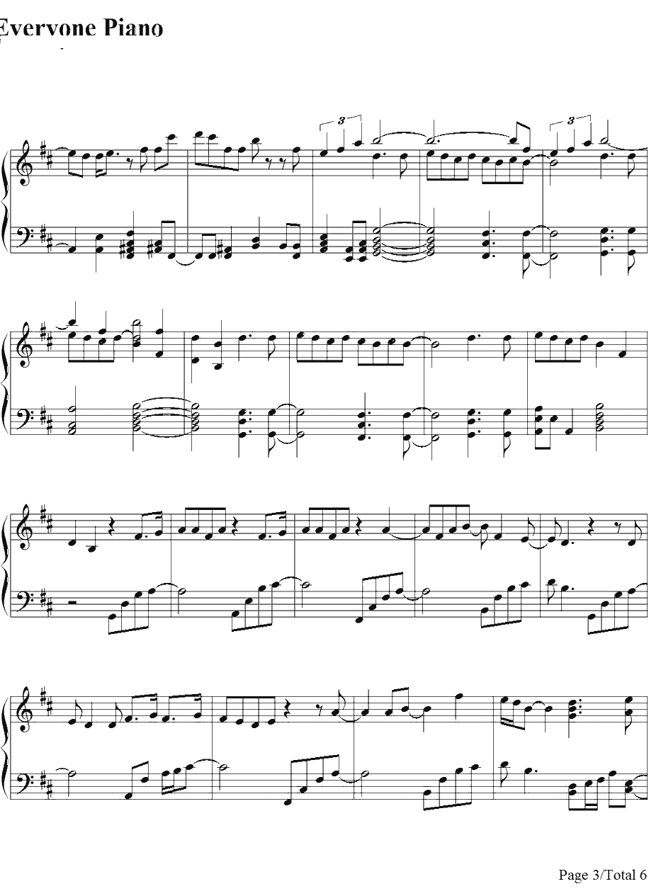 Flavor Of Life钢琴谱-宇多田光-花样男子2插入歌3