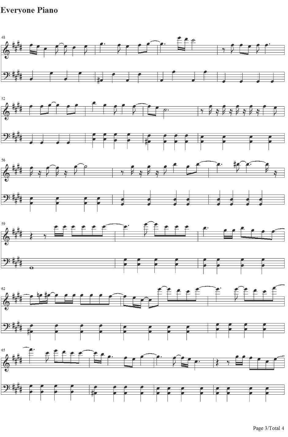 Addicted to You钢琴谱-Avicii3