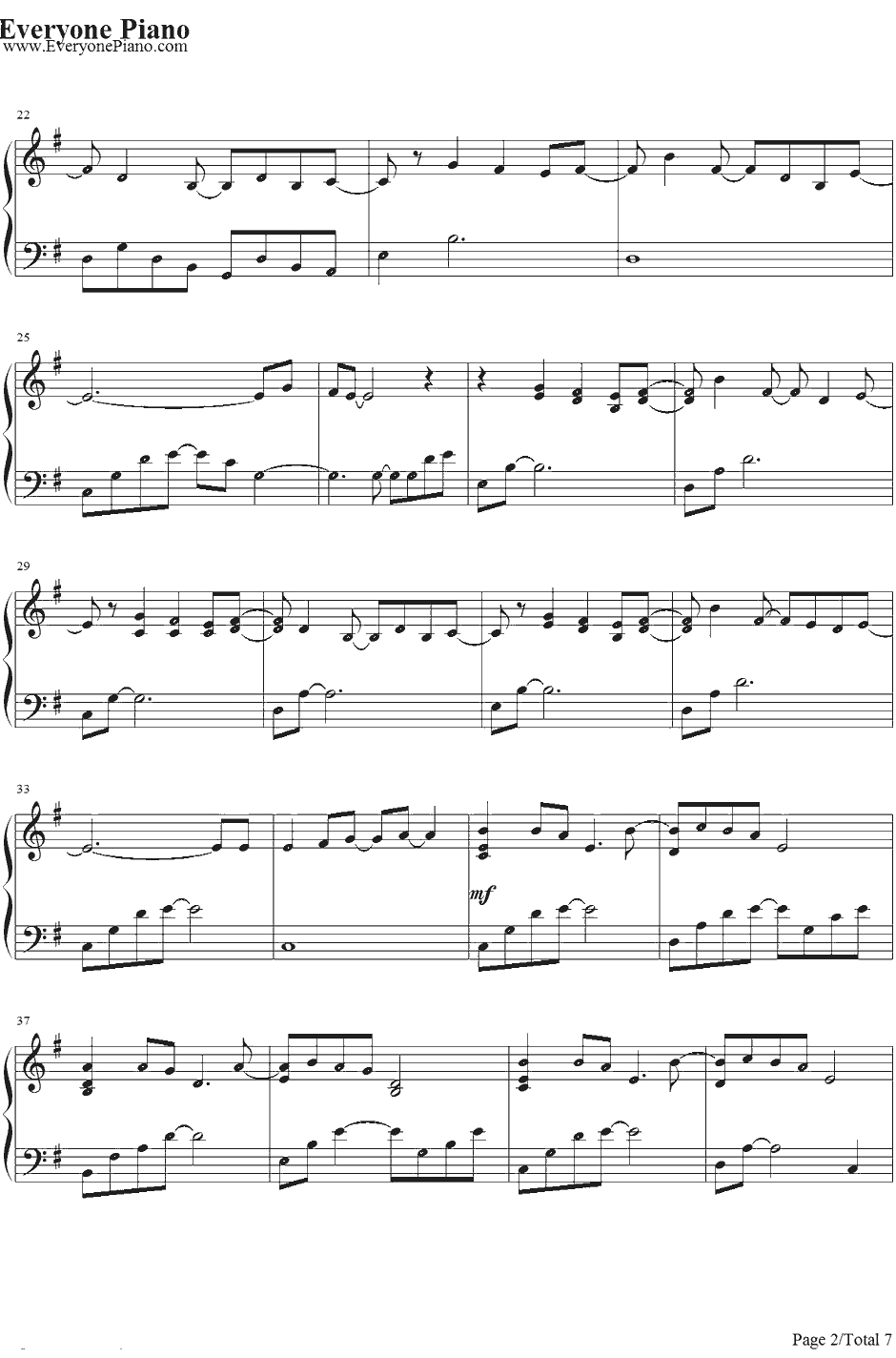 ココロ・キセキ钢琴谱-镜音双子2