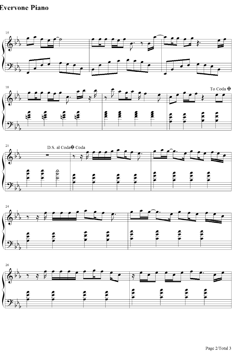 Love To Be Loved By You钢琴谱-MarcTerenzi2