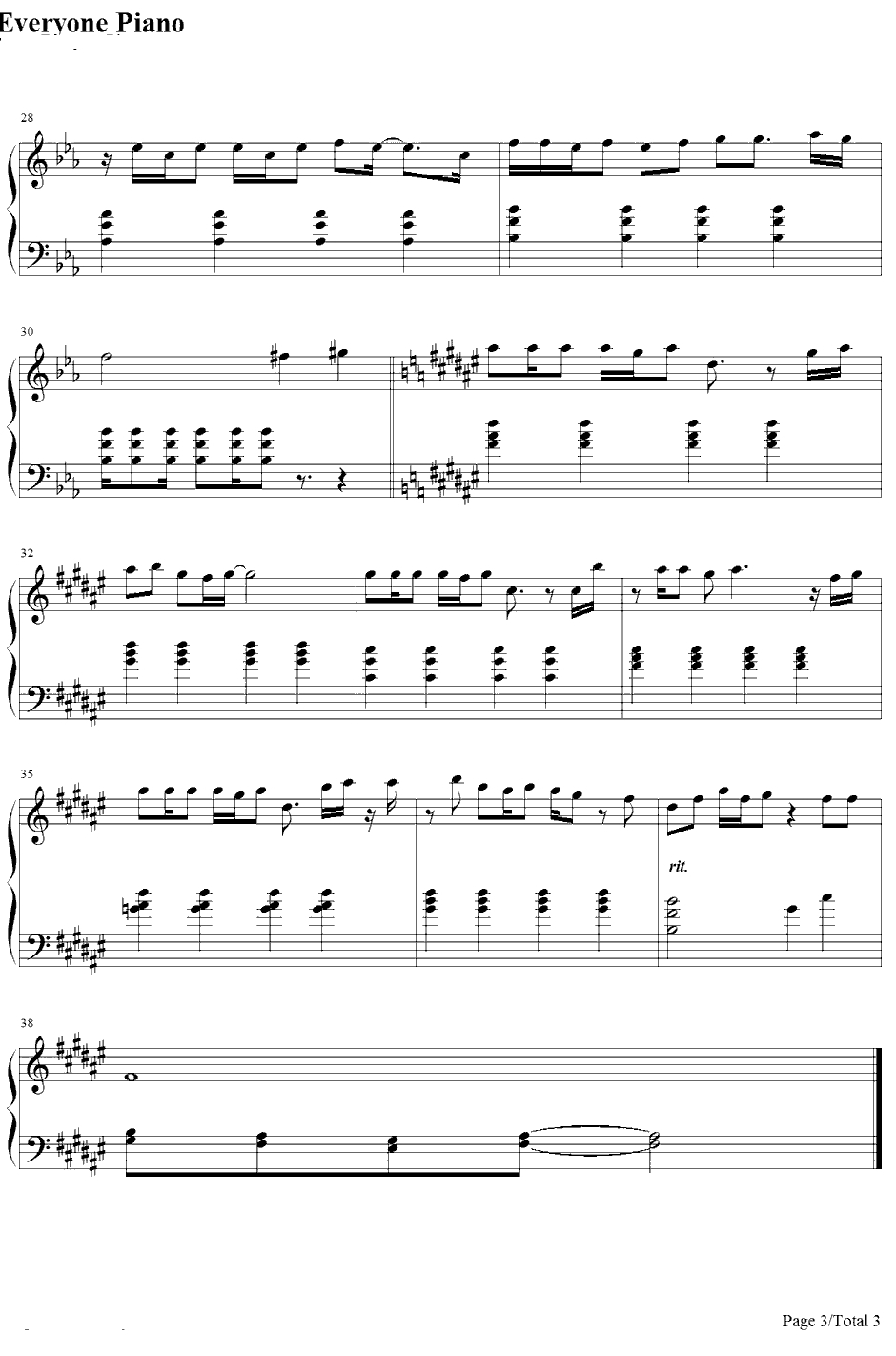 Love To Be Loved By You钢琴谱-MarcTerenzi3