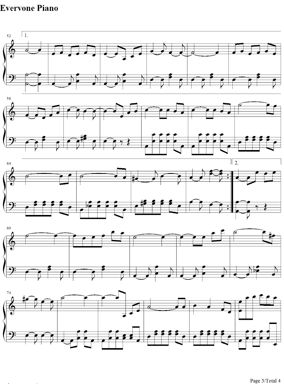 津軽海峡冬景色钢琴谱-石川小百合石川さゆり3