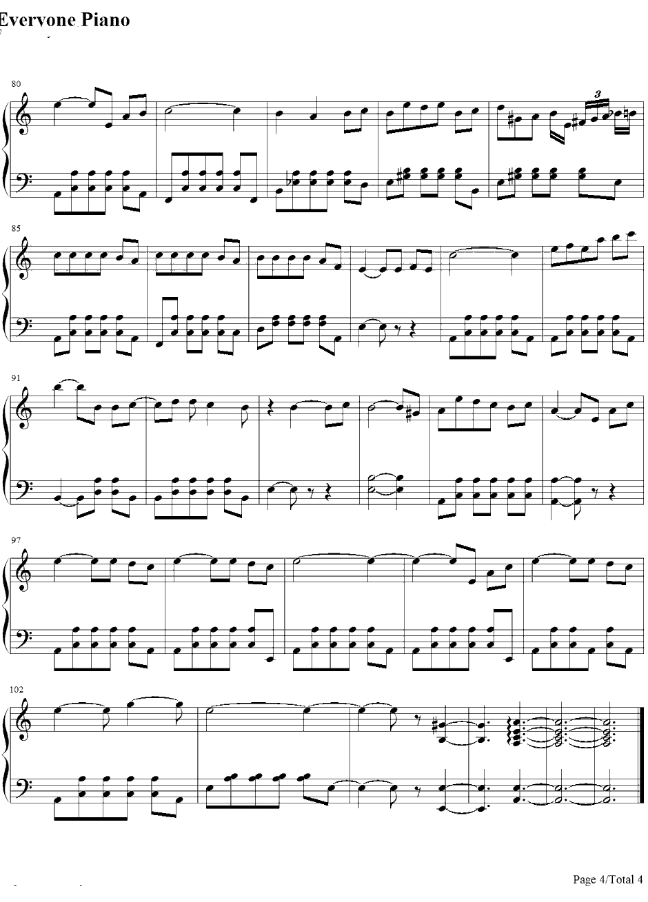 津軽海峡冬景色钢琴谱-石川小百合石川さゆり4