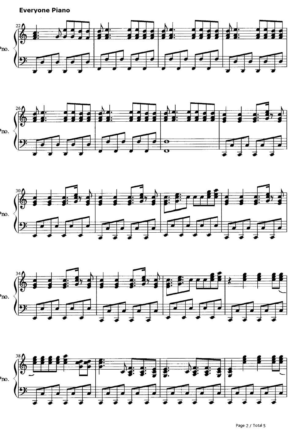 Anything Could Happen钢琴谱-EllieGoulding2