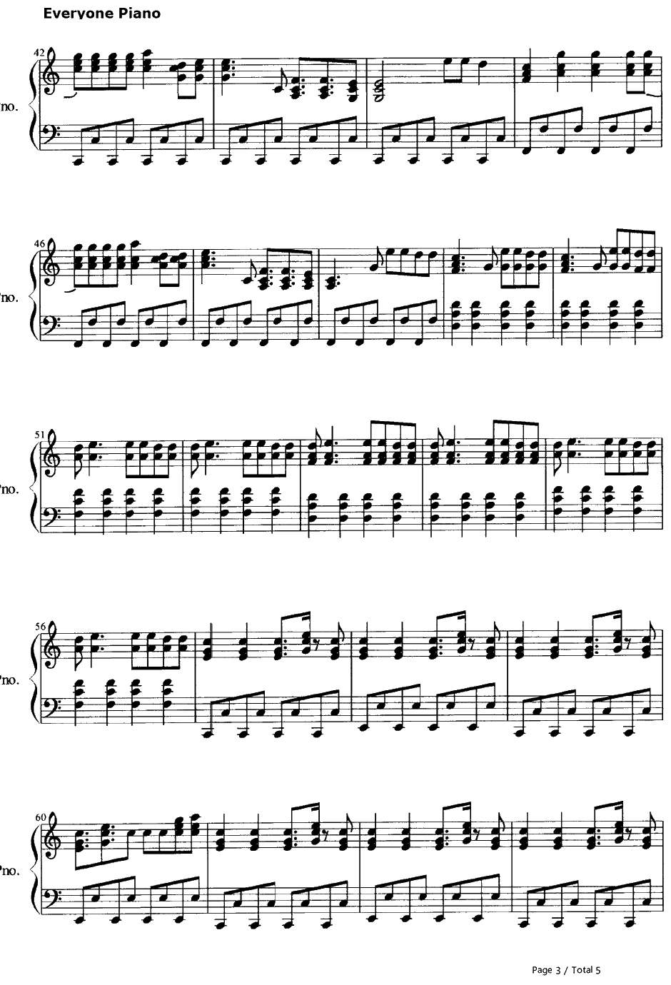 Anything Could Happen钢琴谱-EllieGoulding3