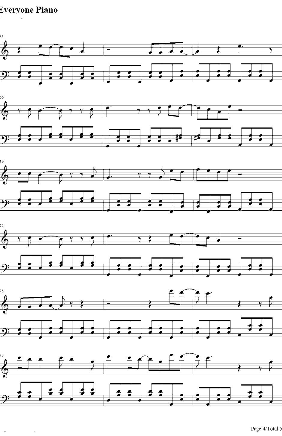 Riverside钢琴谱-AgnesObel4