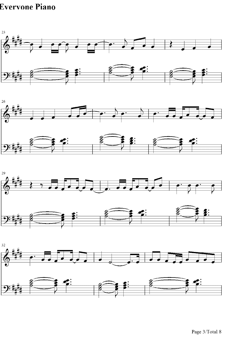 Cannonball钢琴谱-LeaMichele3