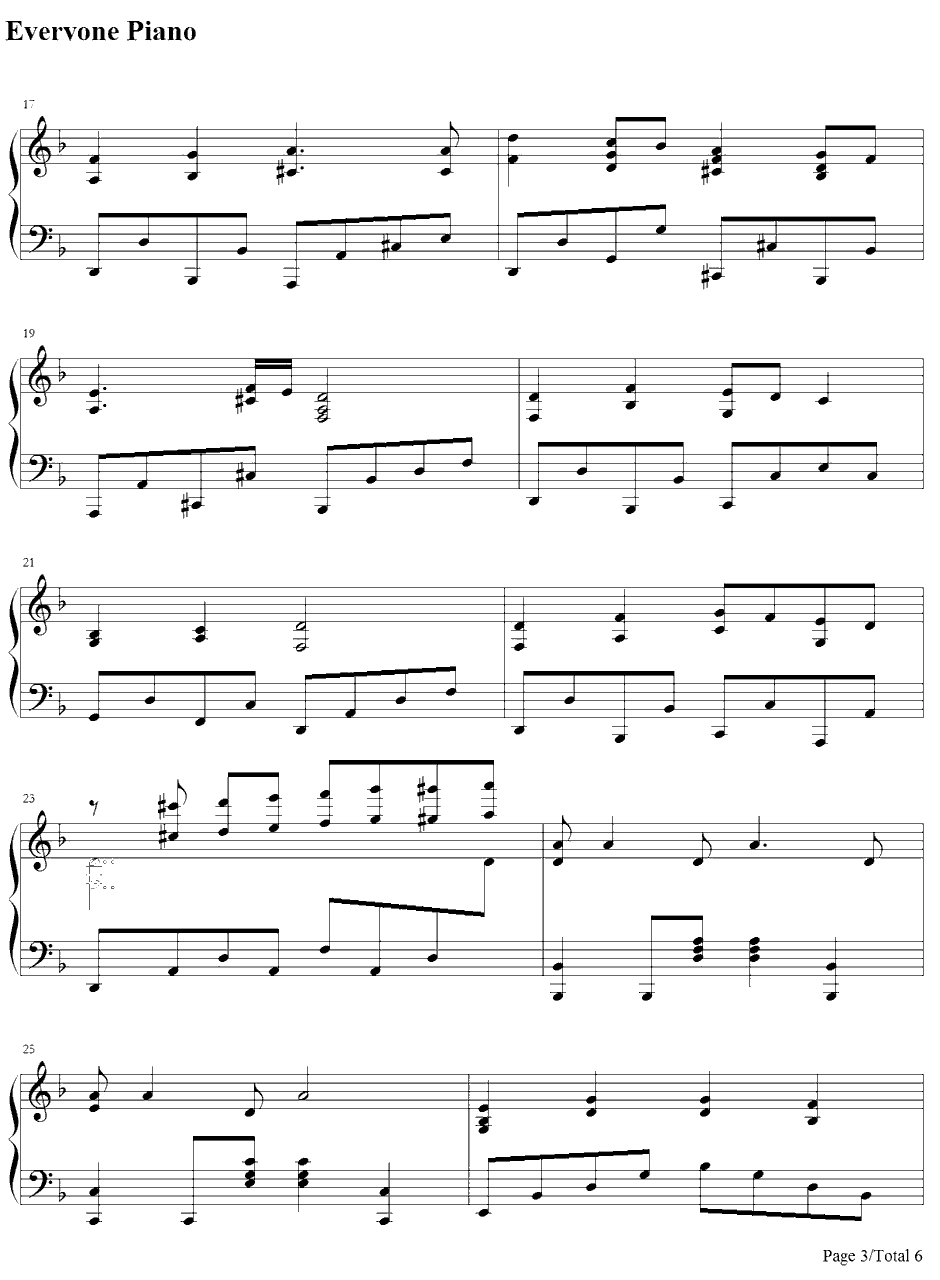 私の薔薇を喰みなさい钢琴谱-ALIPROJECT-薔薇少女OP3