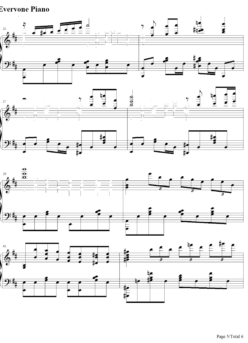 私の薔薇を喰みなさい钢琴谱-ALIPROJECT-薔薇少女OP5