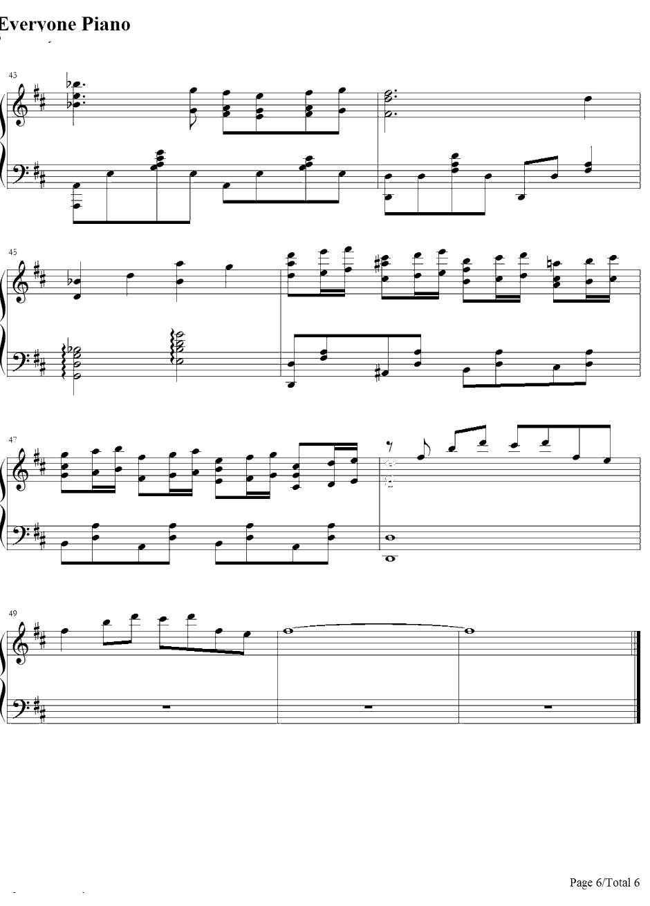 私の薔薇を喰みなさい钢琴谱-ALIPROJECT-薔薇少女OP6