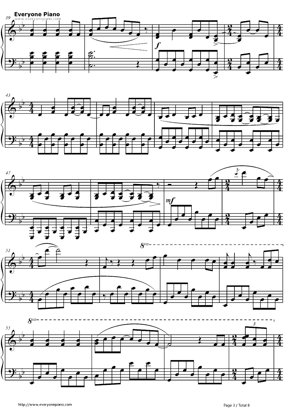 Charlie Brown钢琴谱-Coldplay3