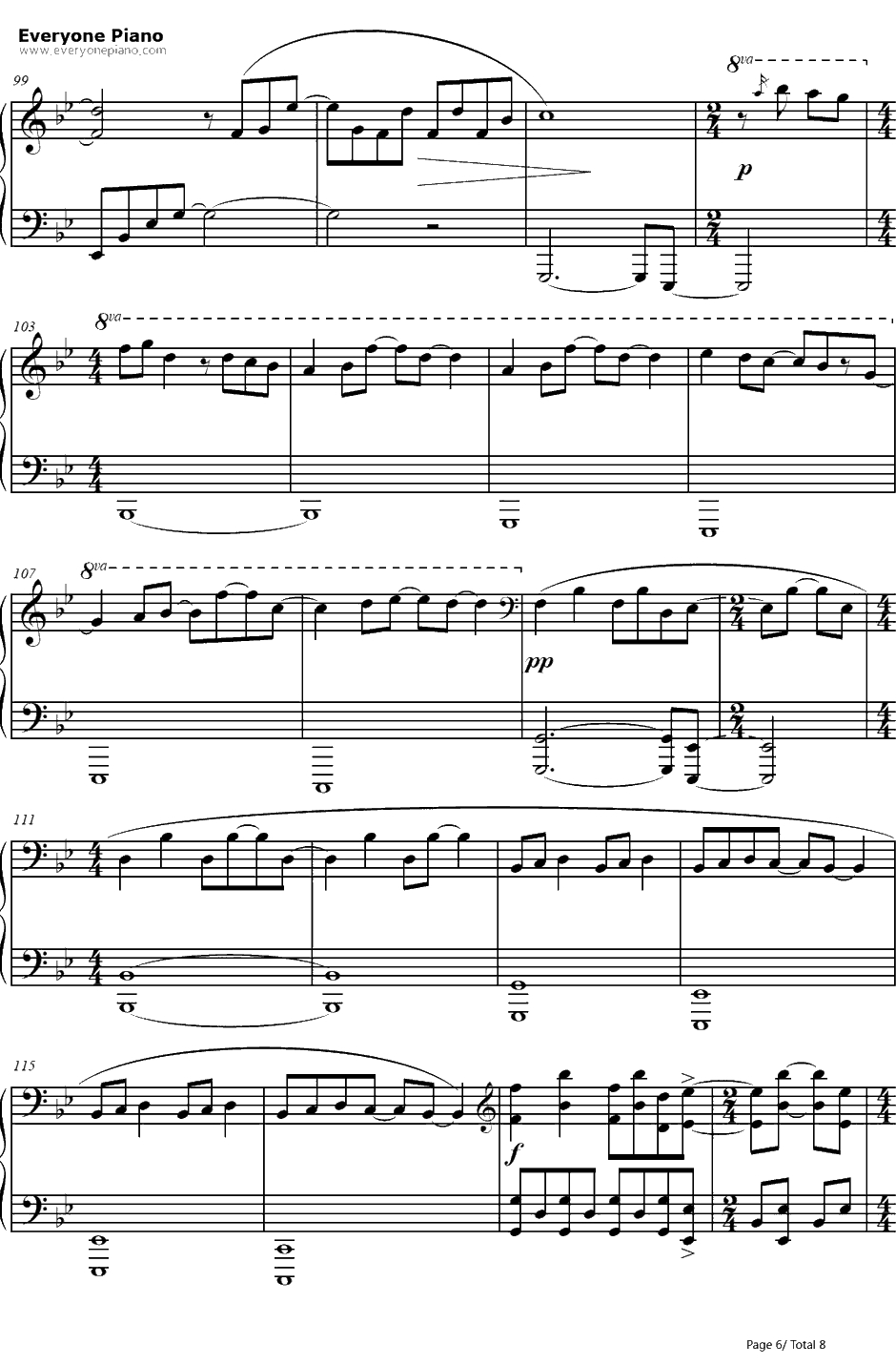 Charlie Brown钢琴谱-Coldplay6