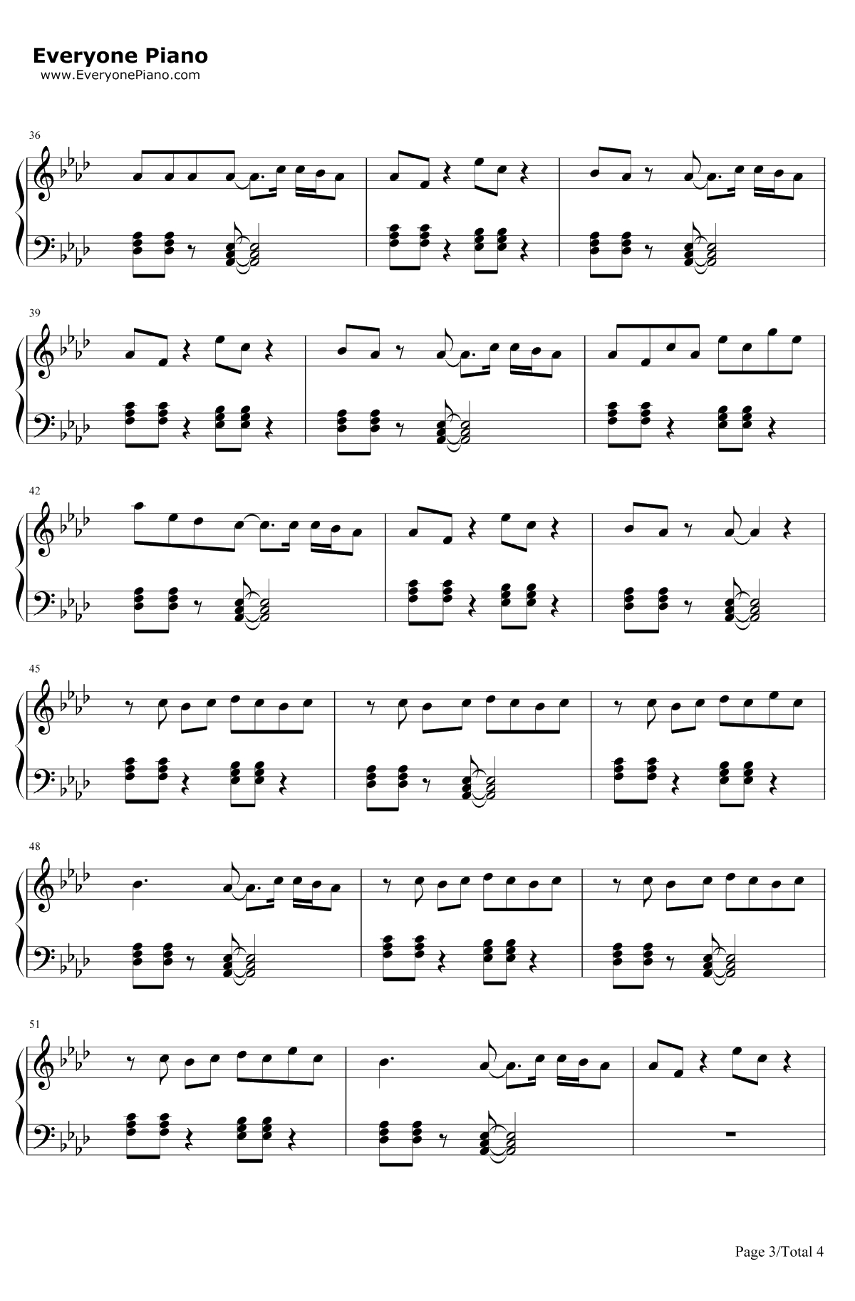 Rock Me钢琴谱-OneDirection3