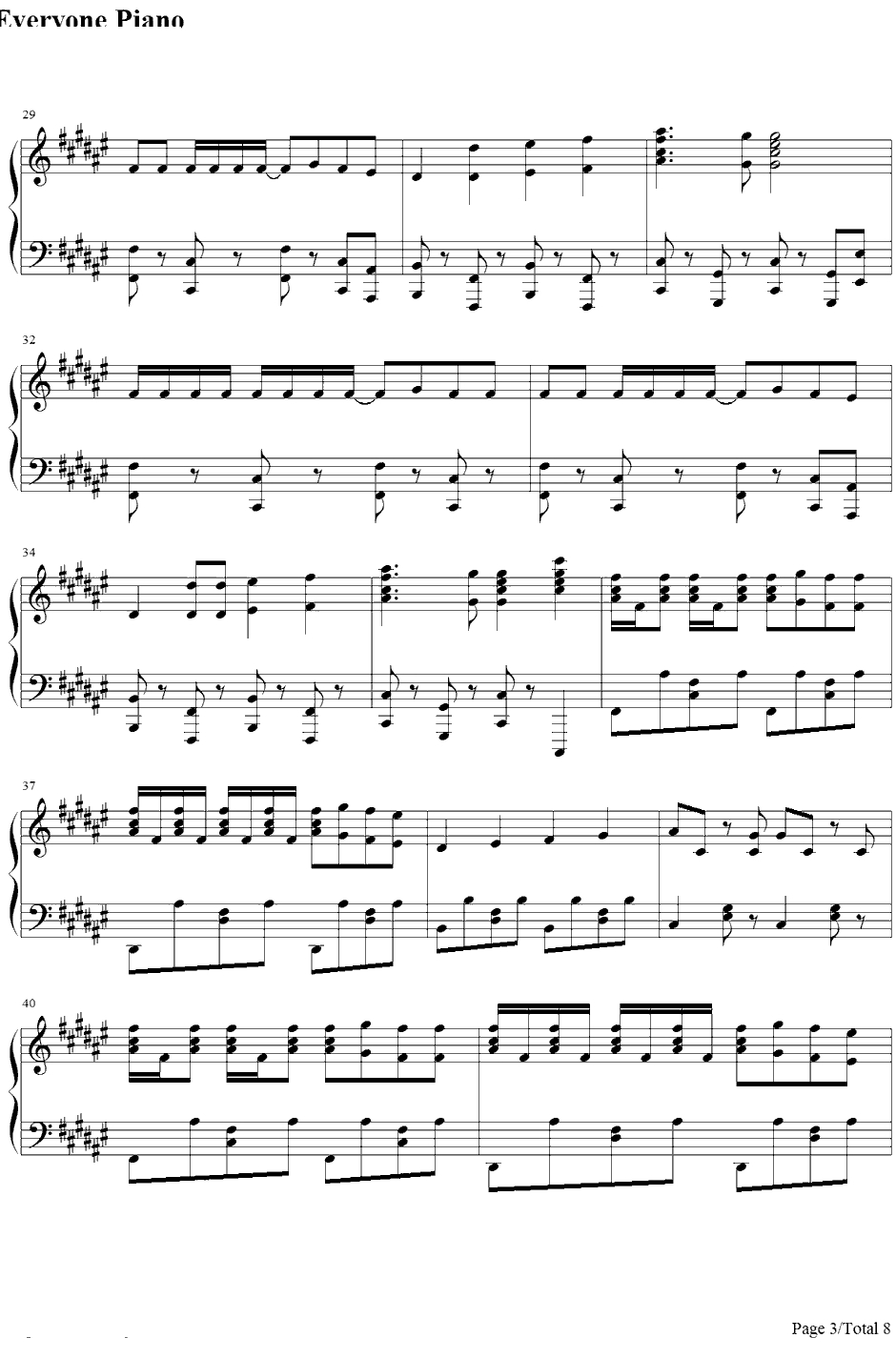 まっしろわーるど钢琴谱-みかくにんぐッ！-未确认进行式ED3