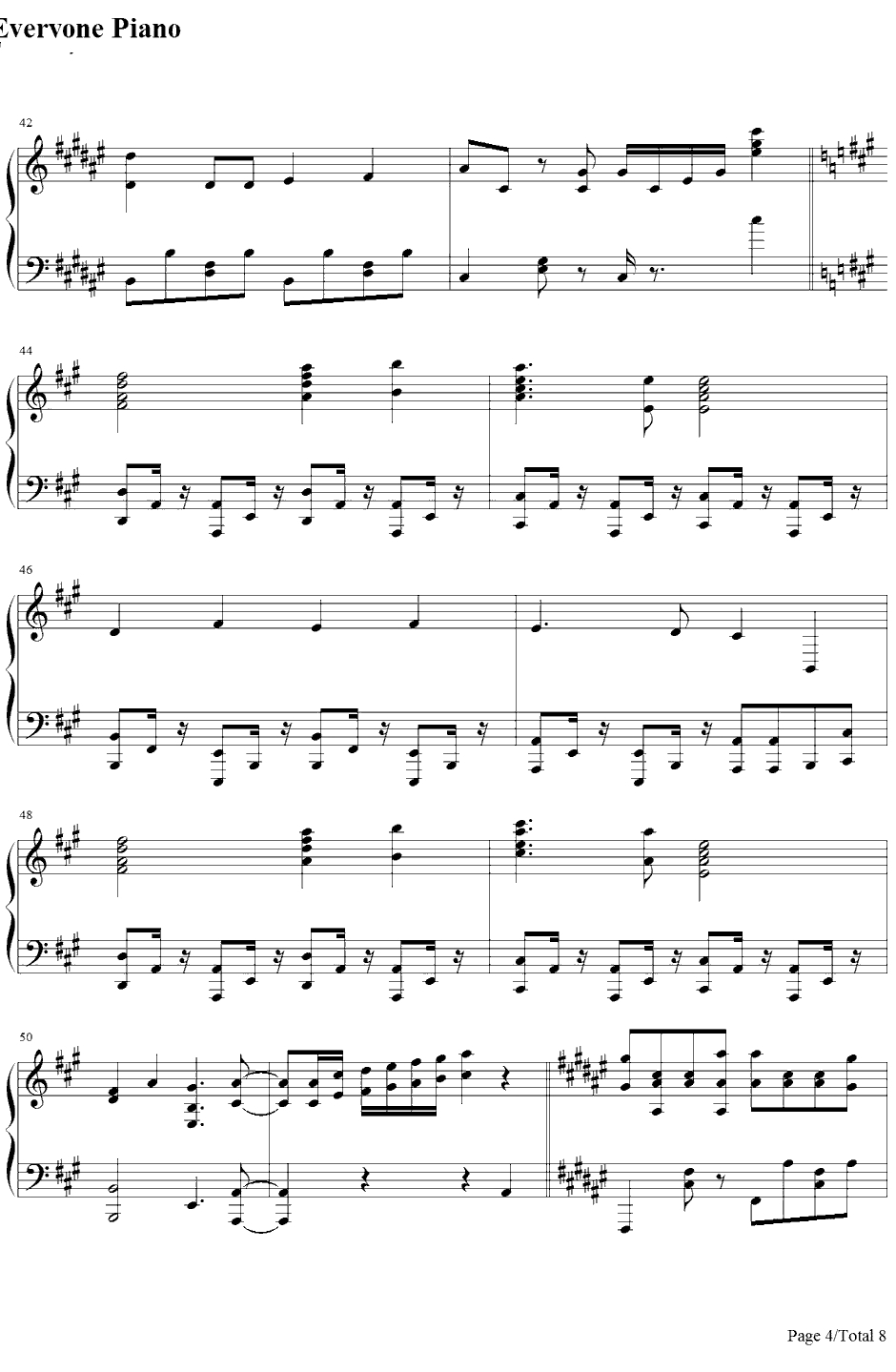 まっしろわーるど钢琴谱-みかくにんぐッ！-未确认进行式ED4