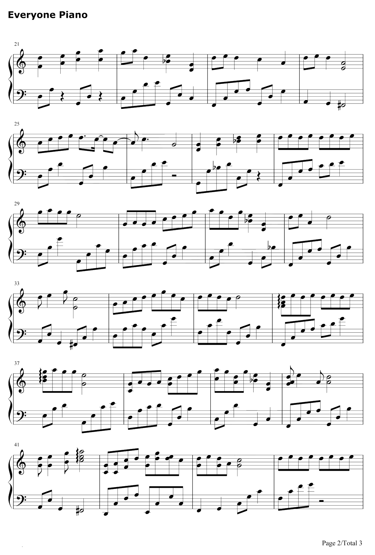 棠梨煎雪钢琴谱-银临-唱出至真至纯的友情2