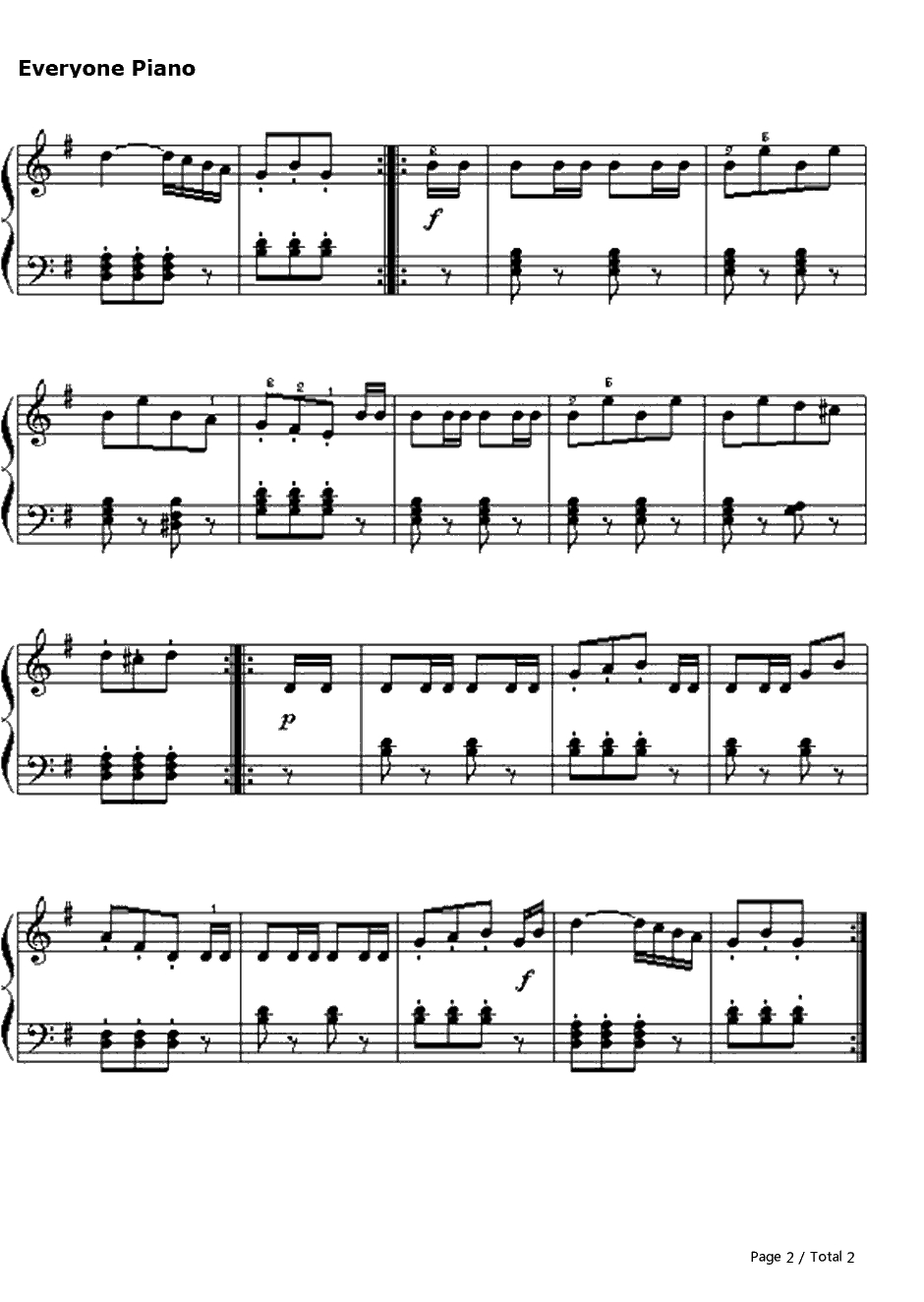 威廉退尔序曲钢琴谱-GioachinoRossini2