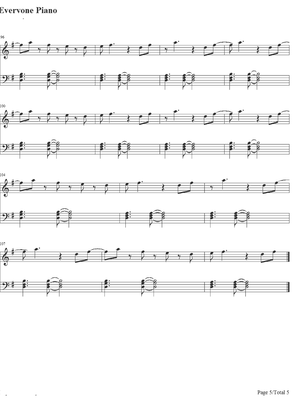 Daylight钢琴谱-Maroon55