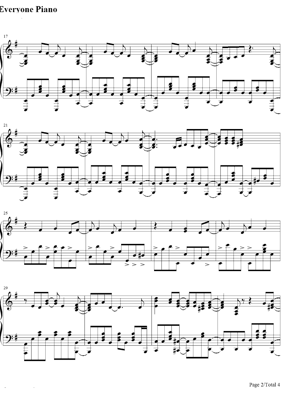 oathsign钢琴谱-LiSA-Fate/ZeroOP12