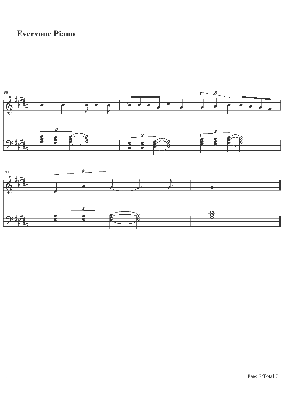 Your Body钢琴谱-ChristinaAguilera7