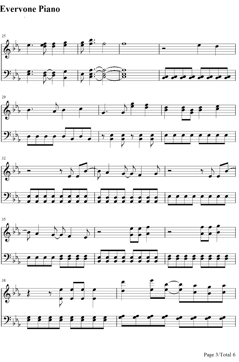 Find You钢琴谱-Zedd3