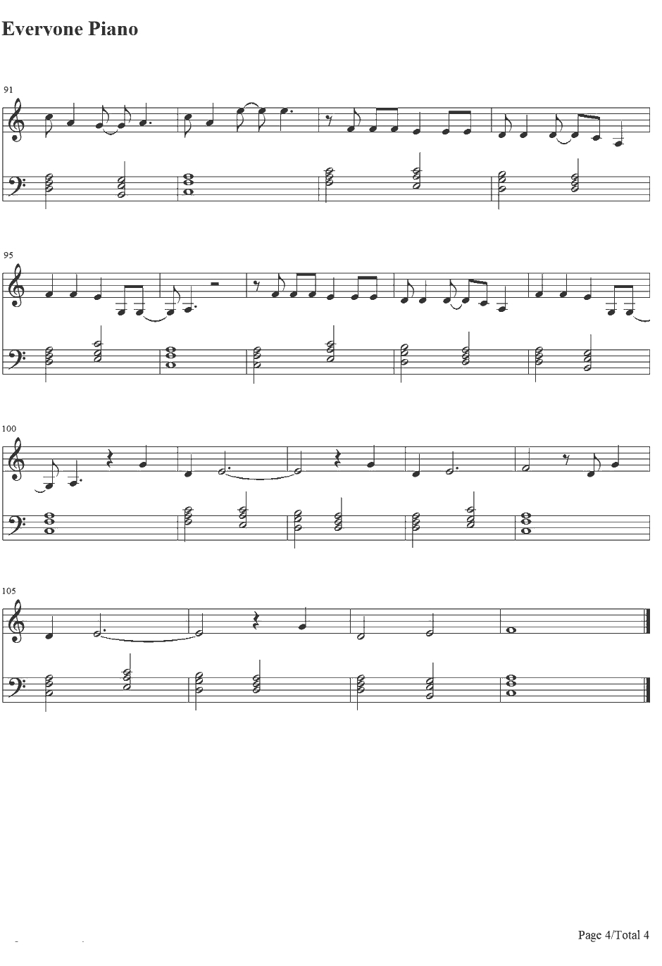 Ride钢琴谱-LanaDelRey4