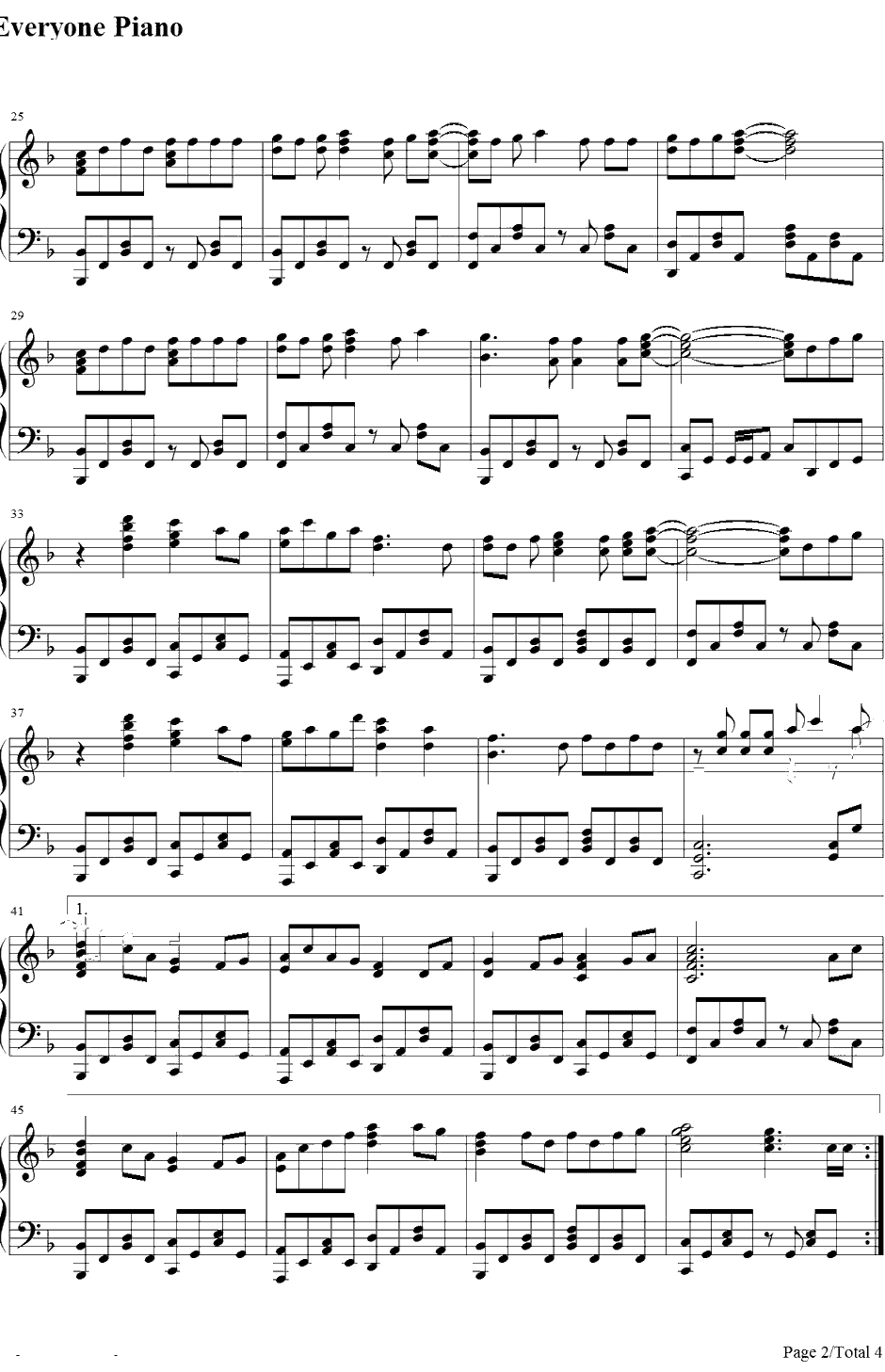 东京レトロ钢琴谱-初音ミク2