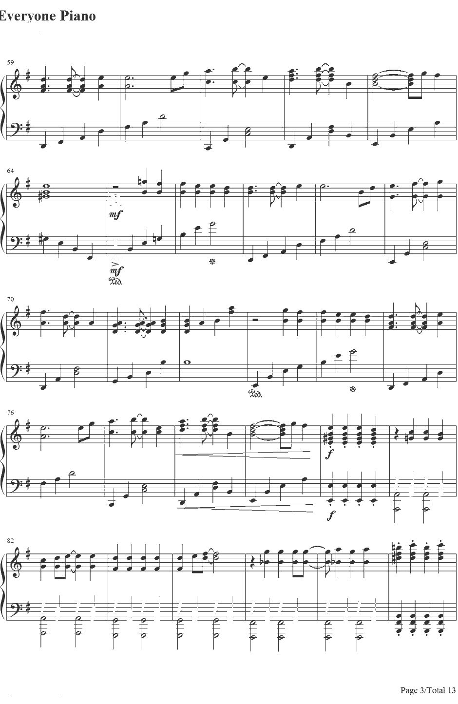 右肩の蝶钢琴谱-镜音双子镜音リン?レン-镜音双子3